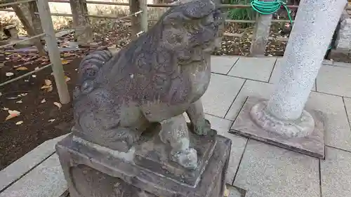 鳩森八幡神社の狛犬