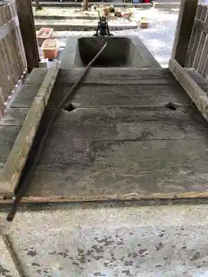 瀧樹神社の手水舎