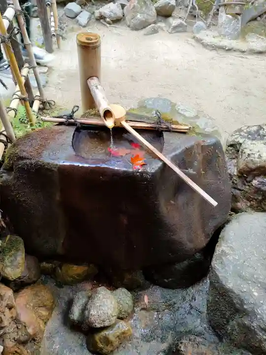 詩仙堂(丈山寺)の手水舎