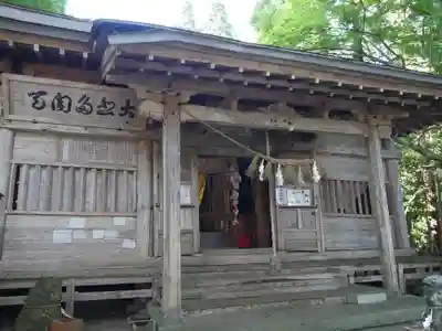 熊野神社の本殿・本堂