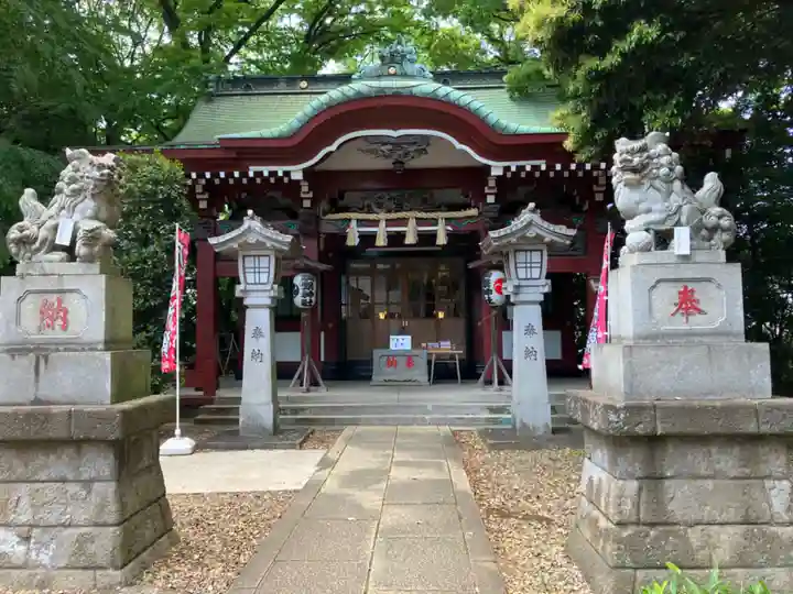 駒繋神社の本殿・本堂