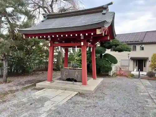 一瓶塚稲荷神社の手水舎