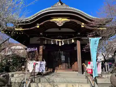 牛天神北野神社の本殿・本堂