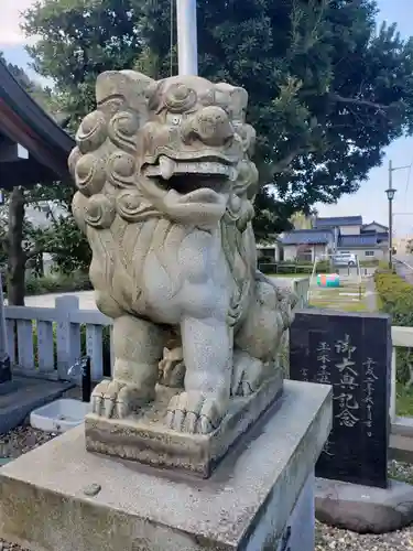 十二社神社の狛犬