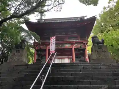 北岡神社の山門・神門