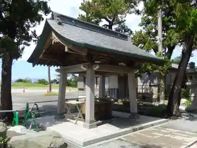森戸大明神(森戸神社)の手水舎