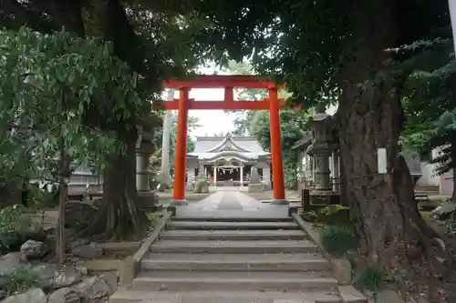天沼八幡神社の鳥居