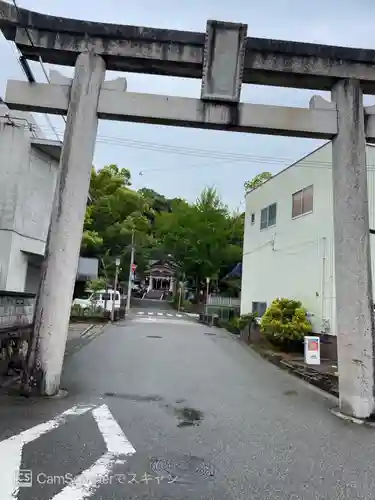 公智神社の鳥居