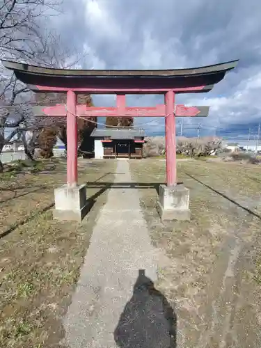 梅野森天満宮の鳥居