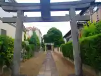 道庭香取神社の鳥居