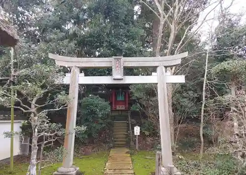 大聖寺（土浦大師不動尊）の鳥居