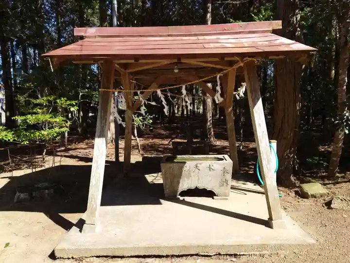 椿ノ海 水神社の手水舎