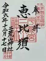 宇都宮二荒山神社の御朱印