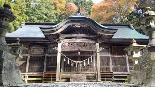 木幡山隠津島神社(二本松市)の本殿・本堂