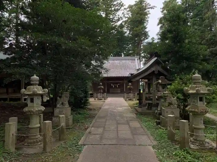 大原神社の本殿・本堂