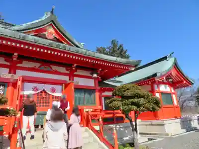 足利織姫神社の本殿・本堂