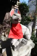 茶ノ木神社の狛犬