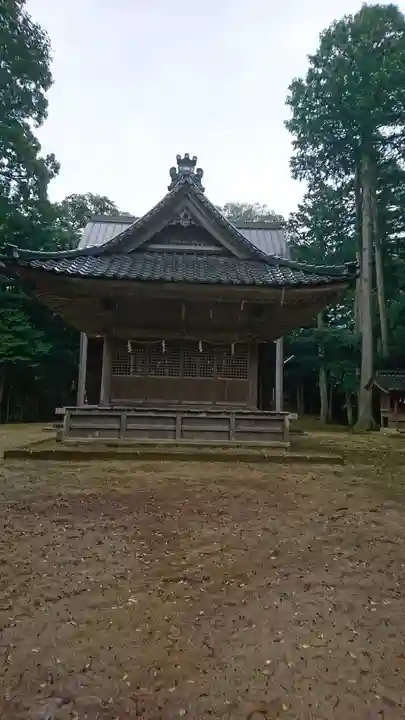 深田部神社の本殿・本堂