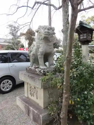 三輪恵比須神社の狛犬