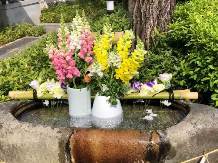 伊和志津神社の手水舎