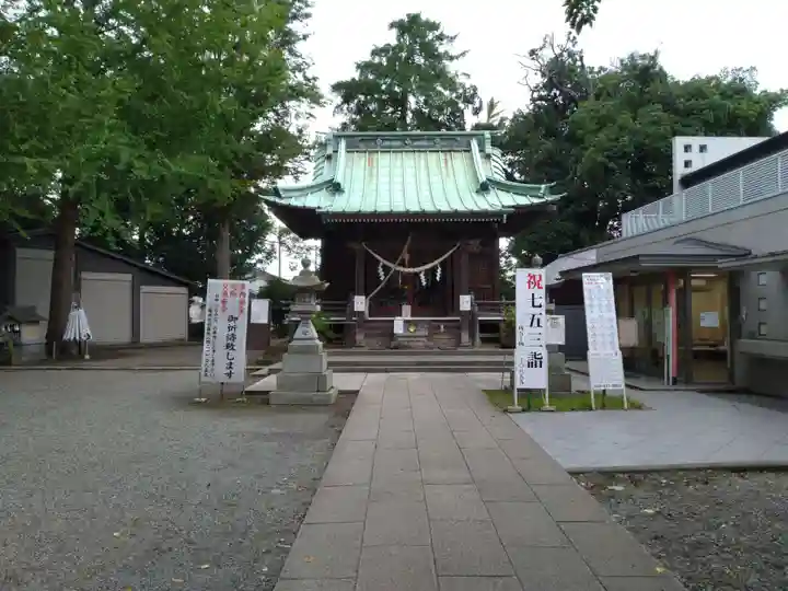 篠原八幡神社の本殿・本堂