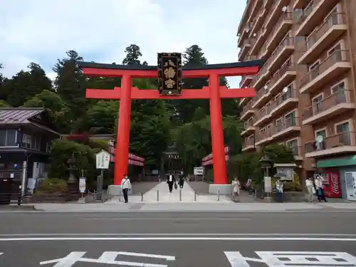 大崎八幡宮の鳥居