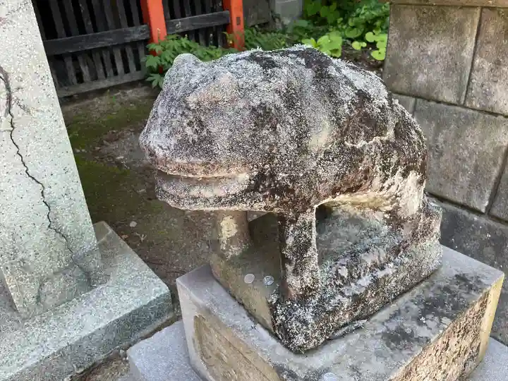 刈田嶺神社の狛犬