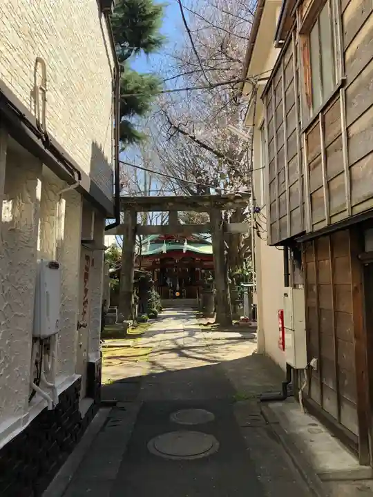 秋葉神社の鳥居