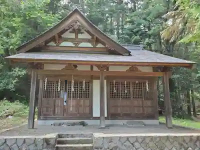 為朝神社の本殿・本堂