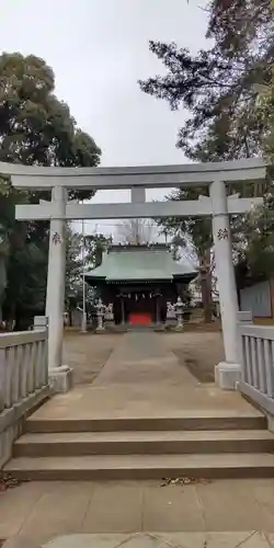 今泉神社の鳥居