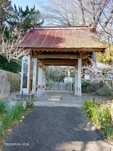 安房高野山妙音院の山門・神門
