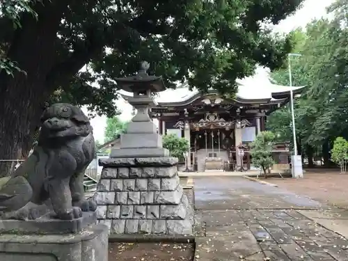 諏訪神社の狛犬