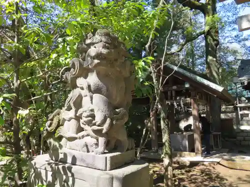 赤坂氷川神社の狛犬