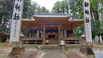 米川八幡神社の本殿・本堂