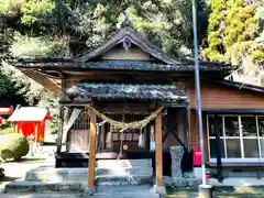 万江阿蘇神社の本殿