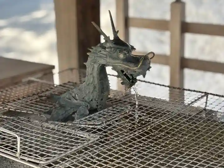 北海道神宮頓宮の手水舎