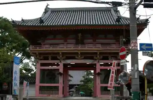 葛井寺の山門・神門