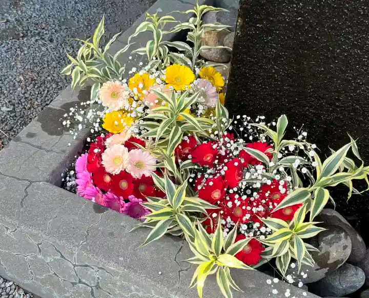 上尾御嶽神社の手水舎