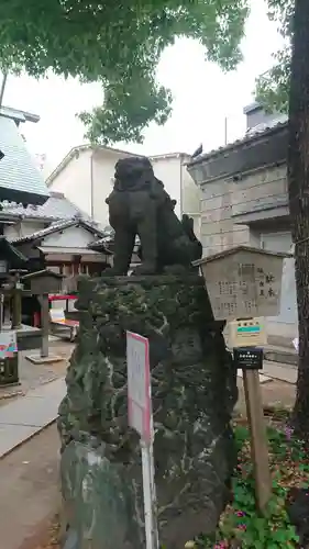 三島神社の狛犬