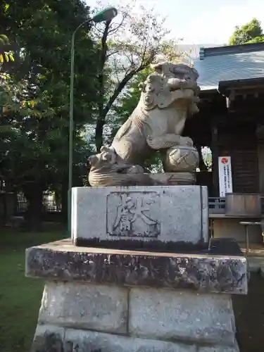北野八幡神社の狛犬