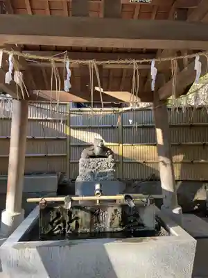 柴崎神社の手水舎