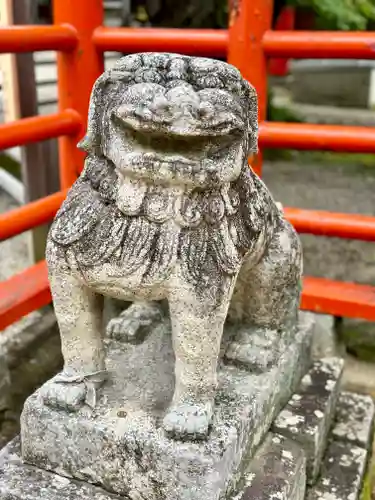 龍田大社の狛犬