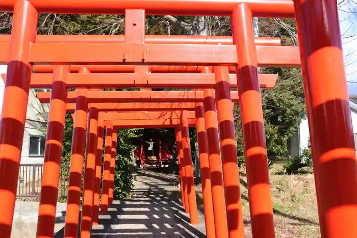 天杢稲荷神社の鳥居