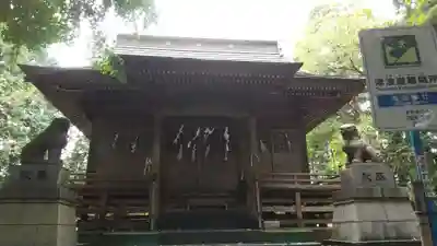 鬼越神社の本殿・本堂
