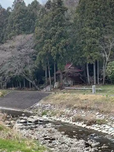 小田倉神社の景色