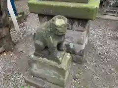 寄木神社の狛犬