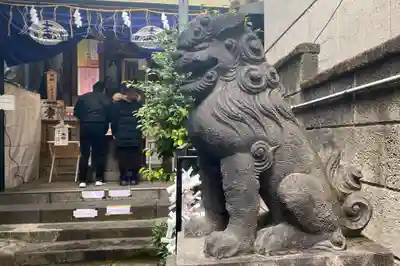 末廣神社の狛犬