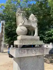 八旛神社の狛犬