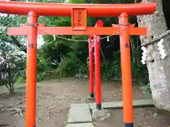 大津諏訪神社の鳥居