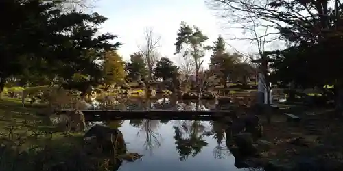 北海道護國神社の庭園